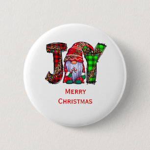 Personlig Joy Gnomes God jul Knapp