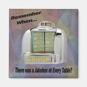 Personlig Jukeboxmagnet Magnet