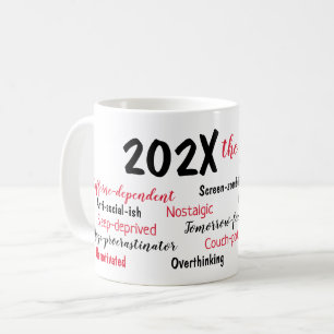 Personlig jul 2025 Året i översikt Kaffemugg