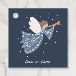 Personlig Jul Angel Helgdag Peace Earth Gåvor Etiketter