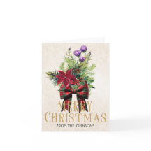 Personlig Jul Blommigt Bouquet