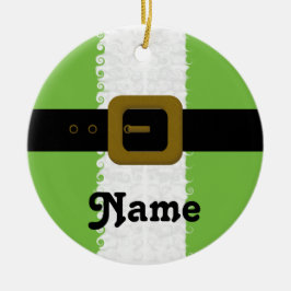 Personlig jul Elf Ornament