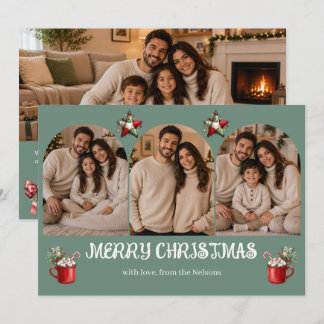 Personlig jul för familjen | God Jul Julkort