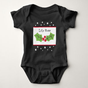 Personlig jul Holly & Berries T Shirt