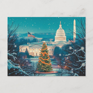 Personlig jul i Washington DC Helg Vykort