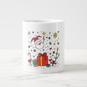 Personlig jul jumbo mugg