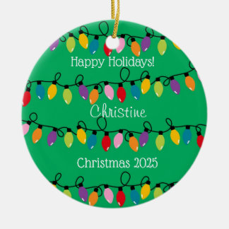 Personlig jul Ljus Ornament