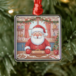 Personlig jul med 'Baking Spirits Bright' Julgransprydnad Metall
