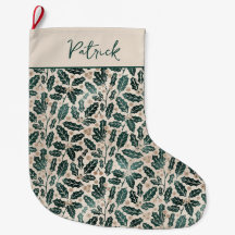 Personlig jul med järnekblad