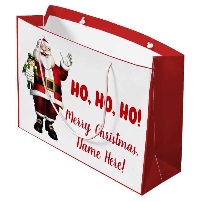 Personlig jul med Tomte (Baksidan Vinklad)