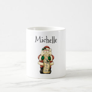 Personlig jul Morphing Mugg/Santa Magisk Mugg