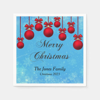 Personlig Jul Napkins Pappersservett