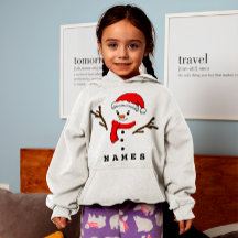 Personlig Jul-nuny Snögubbe Kid Girl