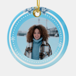 Personlig jul Photo Ram Ornament