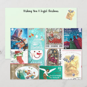 Personlig Jul Postage Frimärke