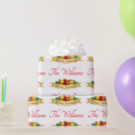 Personlig jul presentpapper