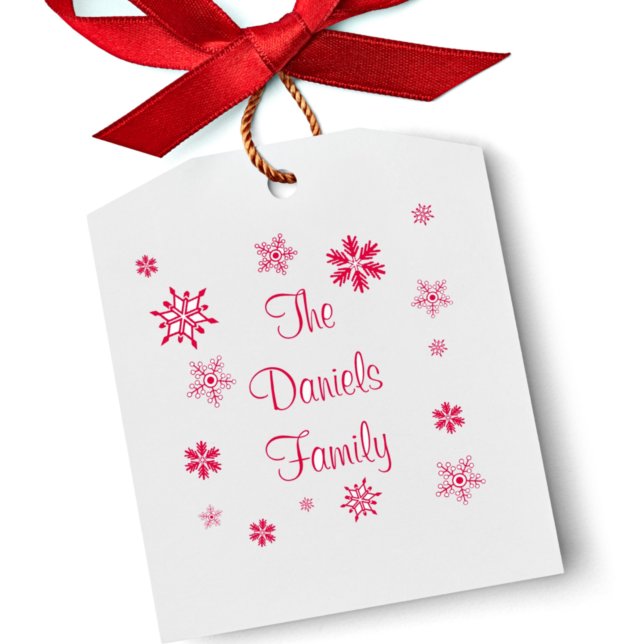 Personlig jul Snowflake Self-Inking Frimärke Självfärgande Stämpel (Skapare uppladdad)