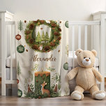 Personlig jul Whimsical Baby 1:a Christma Bebisfilt<br><div class="desc">Gratulera till baby:s första jul med Personligen Jul Viimiscal Baby 1:a julafton Blanket. Det här är inte vilken liten filt som helst, det är en personlig som hedrar minnet av denna speciella milstolpe i baby. Anpassa den med baby namn för att skapa ett unikt och meningsfullt tillägg till din helgdag-dekoration....</div>
