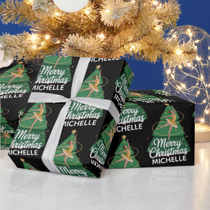 Personlig julbalett Balett dansare Presentpapper