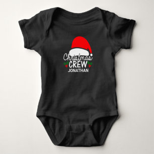 Personlig julbesättning Santa hatt familj T Shirt