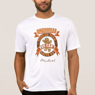 Personlig Julbrödrott Runteam T Shirt
