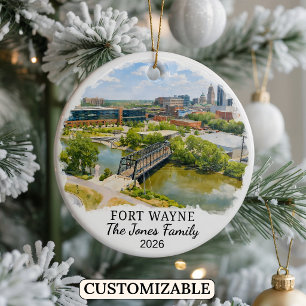 Personlig juldekoration för Fort Wayne, Anpassad I