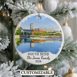 Personlig juldekoration för South Bend, Anpassad I