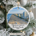 Personlig juldekoration för Virginia Beach, Virgin<br><div class="desc">Ett personligt resminne i form av en prydnad designad för att fira din oförglömliga resa. Oavsett om du reste för jobbet, njöt av en romantisk weekend eller deltog i ett utbytesprogram för studenter, så firar denna prydnad ett speciellt ögonblick som du alltid kommer att minnas och vilja komma ihåg i...</div>
