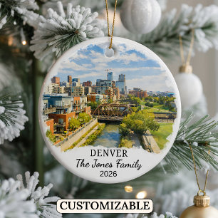 Personlig juldekoration från Denver, Skräddarsydd 