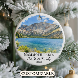 Personlig juldekoration från Mammoth Lakes, Kalifo