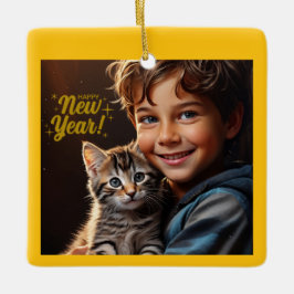 Personlig juldekoration med foto
