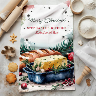 Personlig julduk Bröd och Smör Kökshandduk