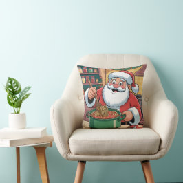 Personlig julenatt med Santa Chef Pasta Kudde