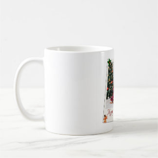 Personlig julfamilj fotoram | God Kaffemugg