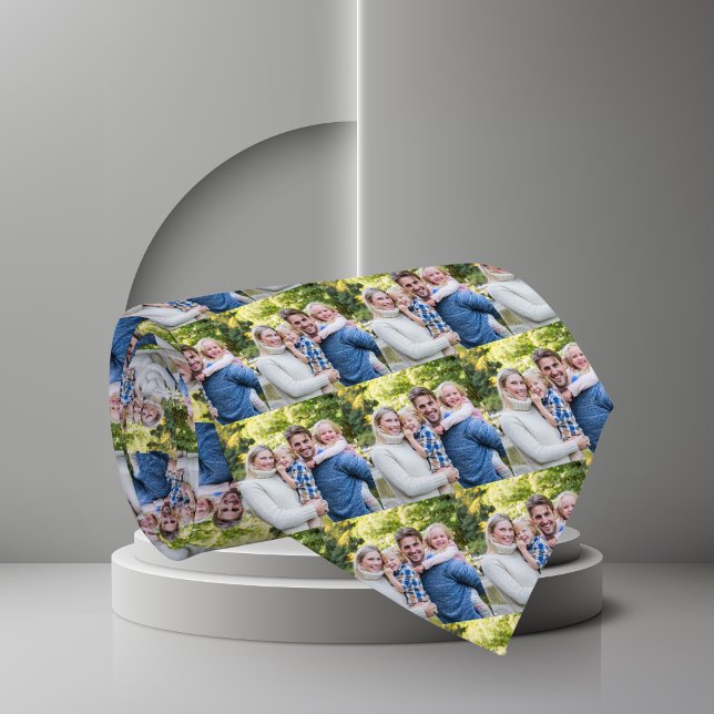 Personlig - Julfamiljens foto Slips (Skapare uppladdad)