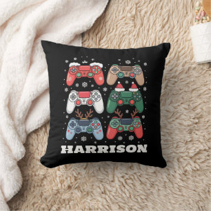 Personlig julfarbrädspelkontroller Gamer jul Kudde