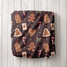 Personlig julfilt i fleece
