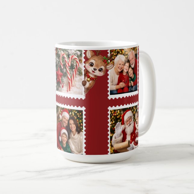 Personlig julflat jul  kaffemugg (Framsida höger)
