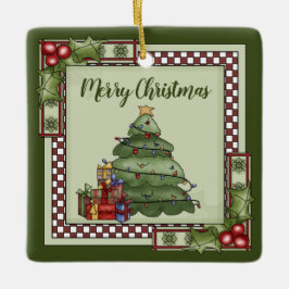 Personlig Julgran, Gåvor God jul Julgransprydnad Keramik