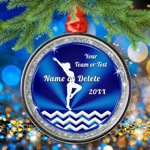 Personlig Julgran Gymnast Ornament
