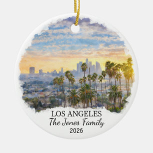 Personlig julgranskula Los Angeles, Kalifornien