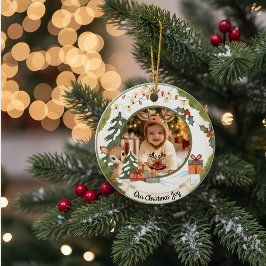 Personlig julgransprydnad | Fotominne Keramik