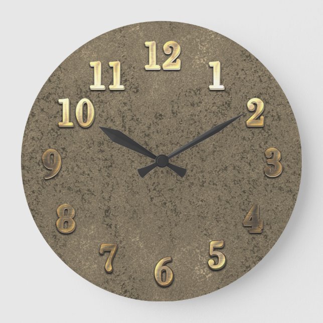 Personlig Julhelg Vibe Stor Klocka (Framsida)