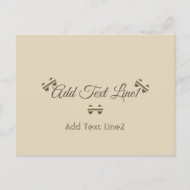 Personlig Julhelg Vibe Vykort