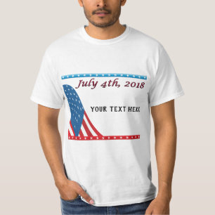 Personlig juli 4:e T-tröjan T Shirt