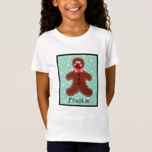 Personlig Juli Pepparkaksgubbe T Shirt