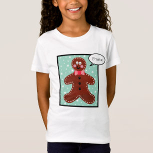 Personlig Juli Pepparkaksgubbe T Shirt