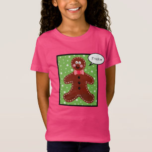Personlig Juli Pepparkaksgubbe T Shirt