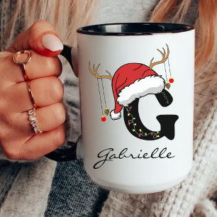 Personlig julkaffemugg-gåva till arbetskamrater mugg