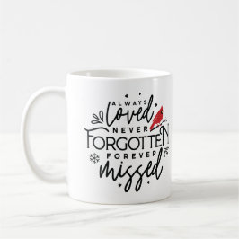 Personlig julkardinal 13 kaffemugg